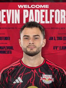 Red Bull New York Acquires Defender Devin Padelford via Loan from Minnesota United FC