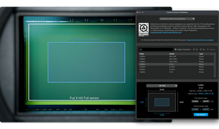 Precision in a Click: PFTrack Camera Sensor Database