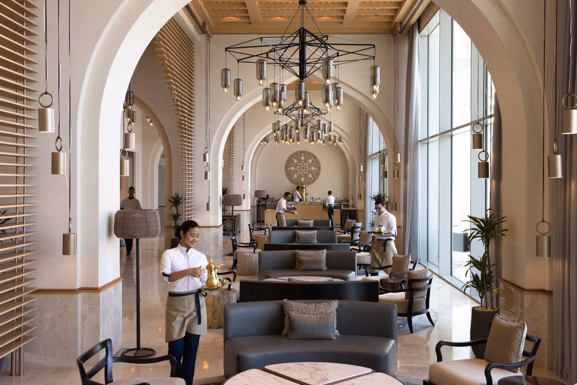 Restaurant view at Jumeirah Muscat Bay 