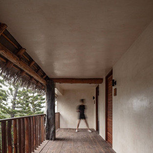 Hotel room access passage