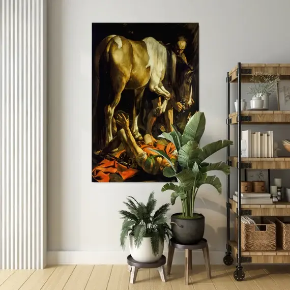 Miniatura: Caravaggio,A conversão de São Paulo a caminho de Damasco,quadro,poster,replica,canvas,gravura,reprodução,tela,comprar,copia