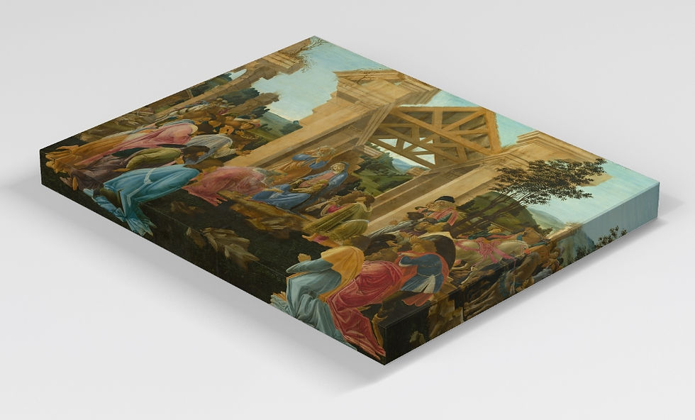 Miniatura: Botticelli,Adoração dos Magos,religioso,quadro,reprodução,poster,canvas,gravura,replica,foto,tela,pintura,comprar,copia,gicle