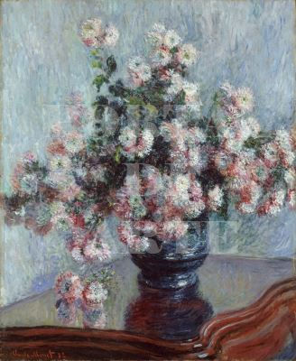 Miniatura: Claude Monet,Crisântemos,Chrysanthemums,quadro,poster,replica,canvas,gravura,reprodução,tela,pintura,comprar