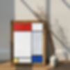 Mondrian,Composição em Vermelho,Amarelo,Azul,1927,quadro,poster,replica,canvas,reprodução,gravura,tela,comprar,giclée,obra,