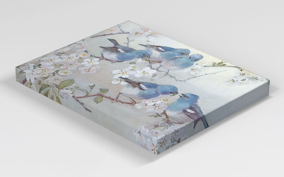 Passarinhos azuis,Pássaro azul,ararinha azul,arara azul,aves,quadro,poster,gravura,reprodução,canvas,replica,comprar,copia