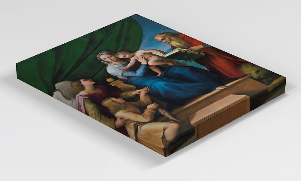 Miniatura: Rafael Sanzio,rafaello,raphael,Madonna  com Peixe,quadro,canvas,poster,replica,gravura,reprodução,tela,pintura,giclee,fineart