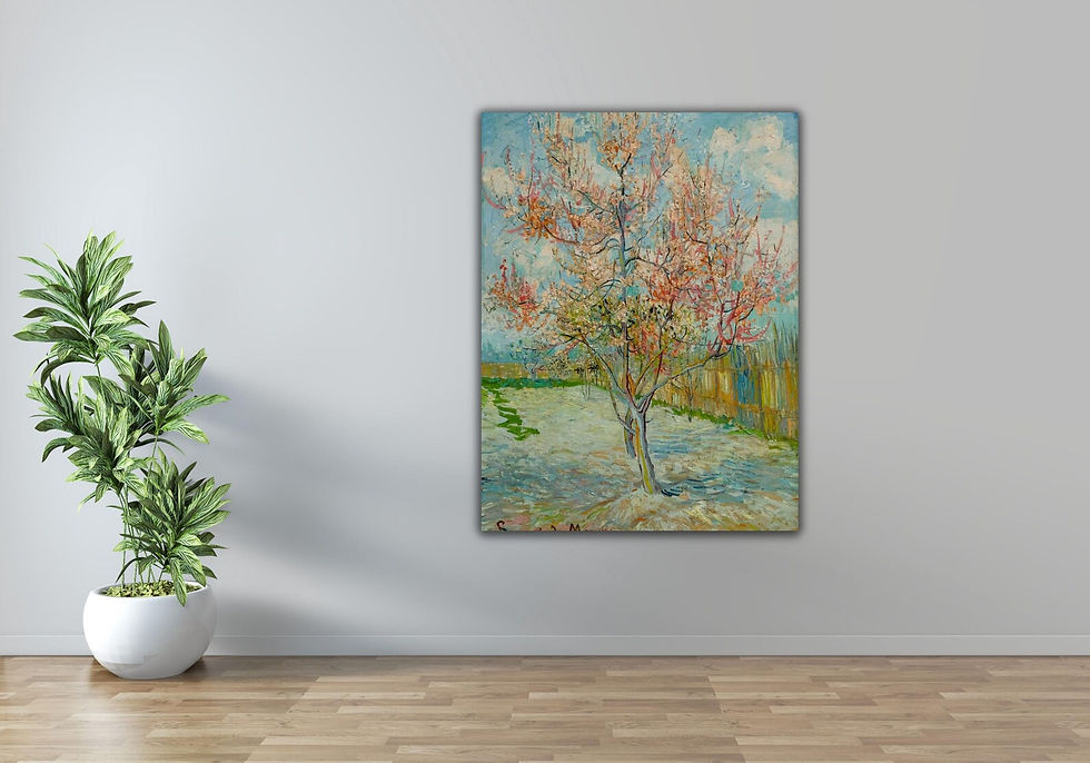 Miniatura: Van Gogh,O Pessegueiro Rosa,peach tree,quadro,poster,replica,canvas,gravura,reprodução,tela,pintura,comprar