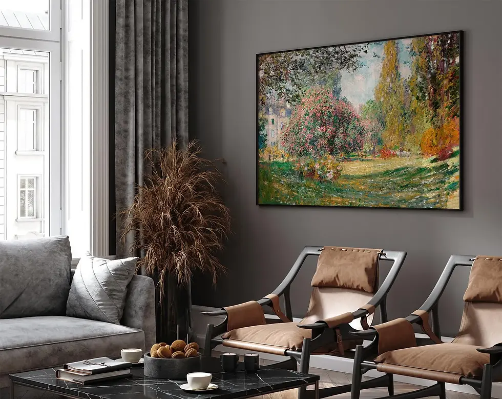 Miniatura: monet,Paisagem,O Parque Monceau,quadro,poster,gravura,canvas,replica,reprodução,foto,tela,pintura,comprar,cópia,fine art,gicl