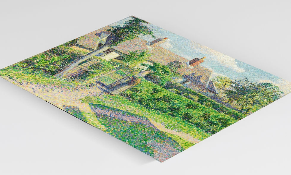 Miniatura: Pissarro,Casa dos Camponeses,Eragny,quadro,poster,gravura,canvas,replica,reprodução,foto,tela,pintura,comprar,cópia,fine art