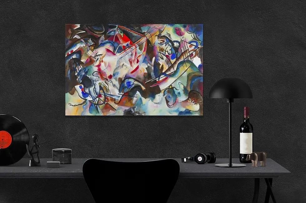 Miniatura: wassily Kandinsky,Composição VI,composition VI,poster,gravura,reprodução,canvas,replica,releitura,comprar,copia,fine art,gicl