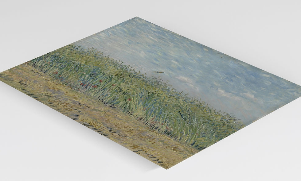 Miniatura: van Gogh,Campo de Trigo com uma Cotovia,quadro,poster,gravura,reprodução,canvas,replica,pintura,comprar,cópia