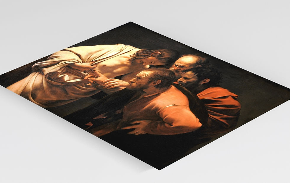 Miniatura: Caravaggio,A incredulidade de São Tomé,quadro,poster,replica,canvas,gravura,reprodução,tela,comprar,copia,fine art,pintura