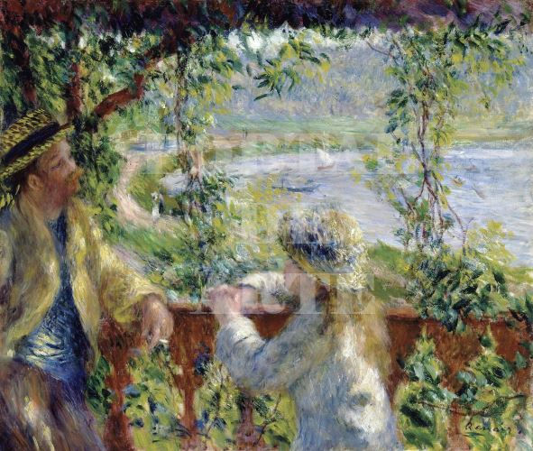 Miniatura: Renoir,By the Water,Perto do Lago,quadro,poster,gravura,replica,reprodução,canvas,tela,pintura,comprar,cópia,fine art,giclée