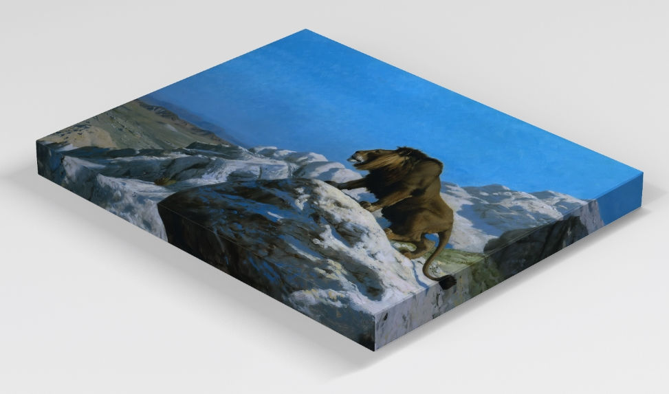 Jean Leon Gerôme,Leão na Vigia,quadro,reprodução,poster,canvas,gravura,replica,fototela,comprar,fine art,giclée,reprodução