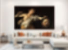 caravaggio,Davi com a Cabeça de Golias,quadro,poster,replica,canvas,gravura,reprodução,tela,comprar,copia,fine art,giclée,obr