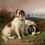 Miniatura: Henry Garland,Dois Cachorros,cachorro,quadro,poster,gravura,reprodução,canvas,replica,foto,tela,comprar,cópia,fine art,giclée