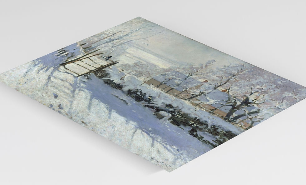 Miniatura: claude Monet,A Pega,neve,The Magpie,quadro,poster,replica,canvas,reprodução,gravura,comprar,cópia,fine art,giclée,pintura,obr