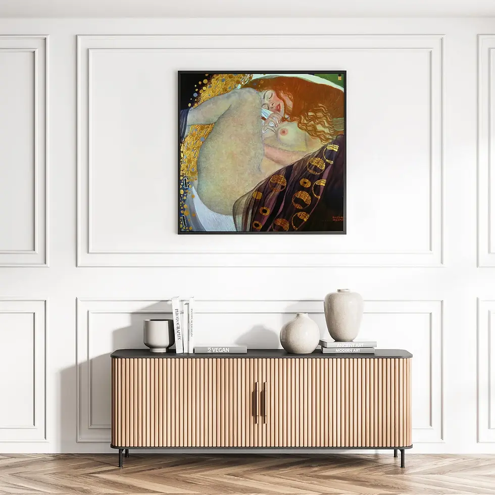 Miniatura: gustav klimt,danae,quadro,poster,gravura,replica,canvas,reprodução,gravura,comprar,copia,pintura,obra,fine art,giclée,pintura