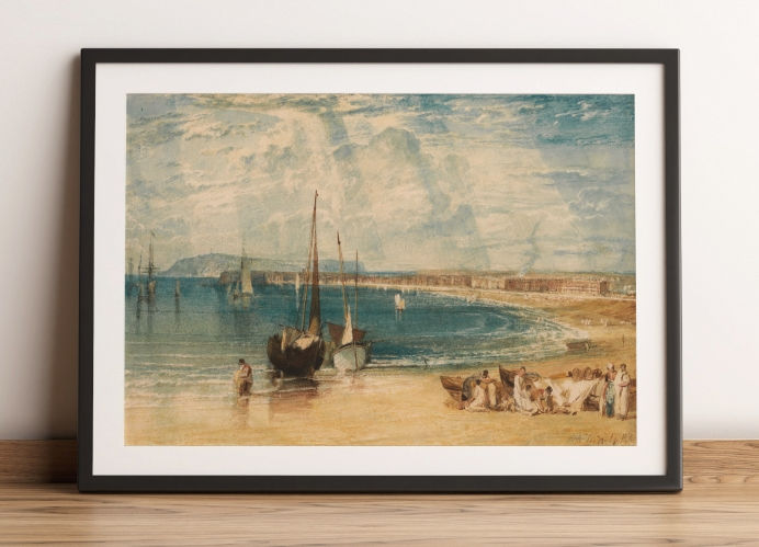 William Turner,Weymouth,quadro,reprodução,poster,canvas,gravura,replica,fototela,tela,pintura