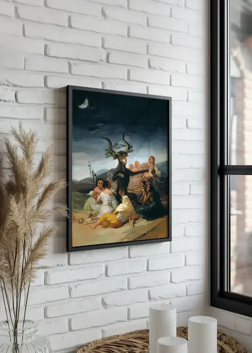 Miniatura: Goya,Sabá das Bruxas,quadro,reprodução,poster,canvas,gravura,replica,fototela,tela,pintura,releitura,comprar