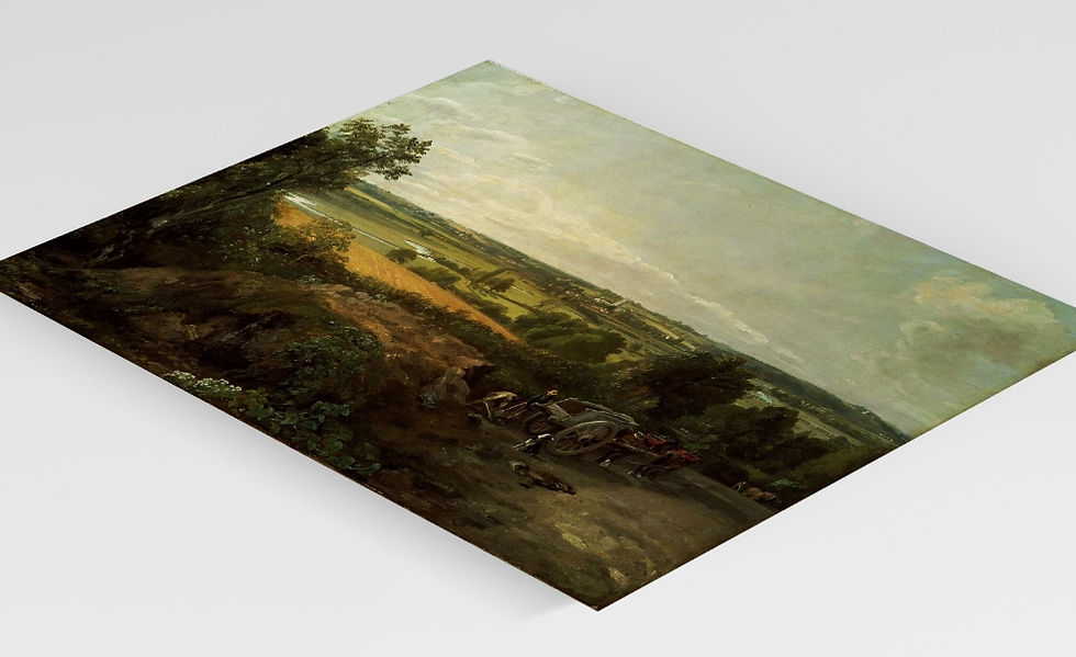 Miniatura: Constable,O Vale Stour com a Igreja de Dedham,quadro,reprodução,poster,canvas,gravura,replica,fototela,tela,pintura,comprar,