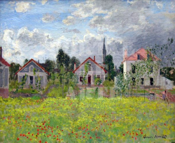 Miniatura: Monet,maisons,Argenteuil,casa,mansão,quadro,poster,replica,canvas,reprodução,gravura,tela,comprar,copia,pintura,fine art,gicl