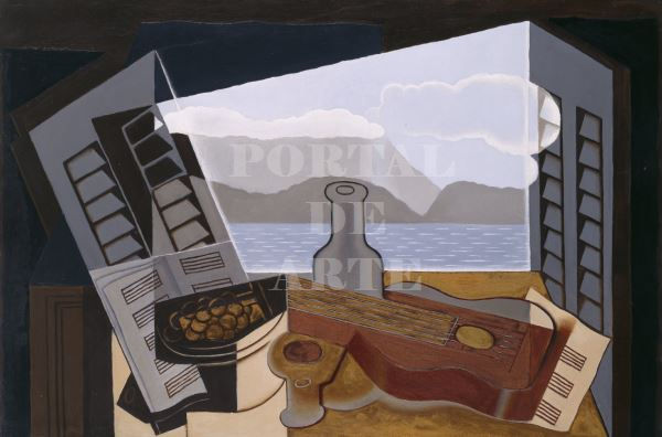 Miniatura: Juan Gris,A Janela Aberta,The Open Window,quadro,reprodução,poster,canvas,gravura,replica,tela,pintura,comprar,copia,obra,art