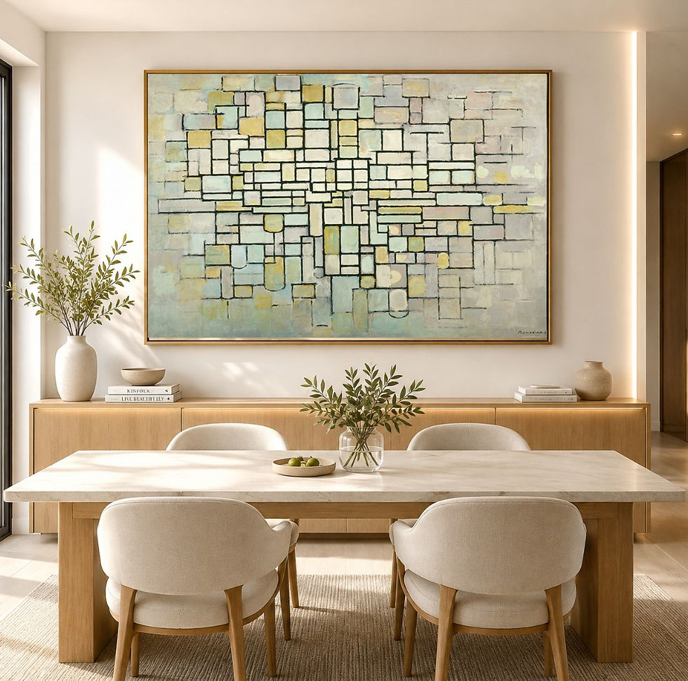 Mondrian,Composição em Cinza Azul e Rosa,quadro,reprodução,poster,canvas,gravura,replica,foto,tela,pintura,comprar,cópia,fine