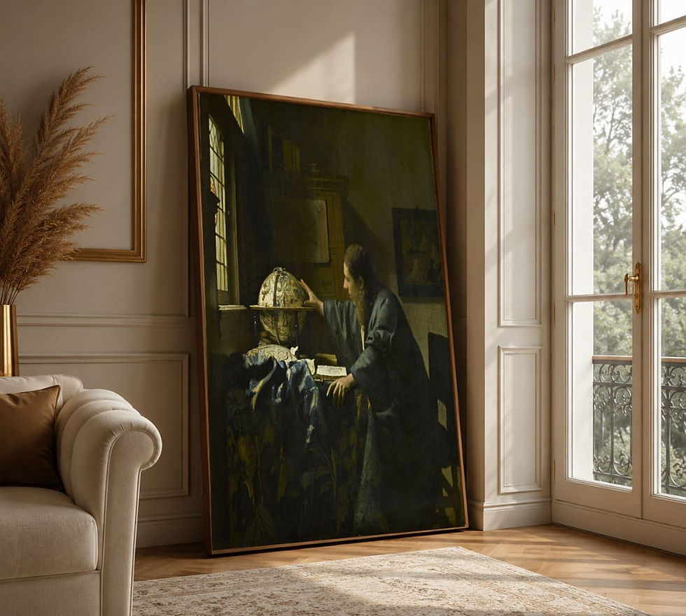 Johannes Vermeer - O Astrônomo