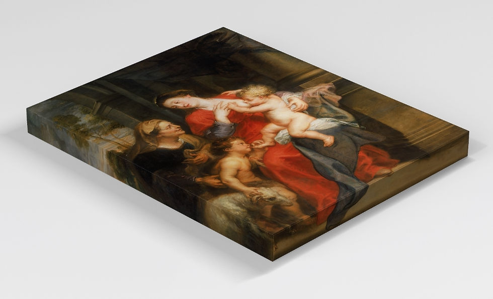 Miniatura: Rubens,A Virgem e o Menino com S. Isabel e João Batista,quadro,poster,replica,canvas,gravura,reprodução,tela,comprar,cópia