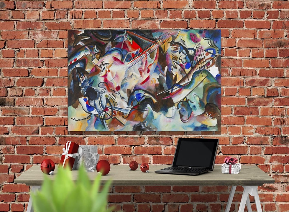 Miniatura: wassily Kandinsky,Composição VI,composition VI,poster,gravura,reprodução,canvas,replica,releitura,comprar,copia,fine art,gicl