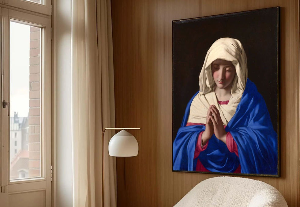 Sassoferrato - Virgem em oração ou Virgem orando