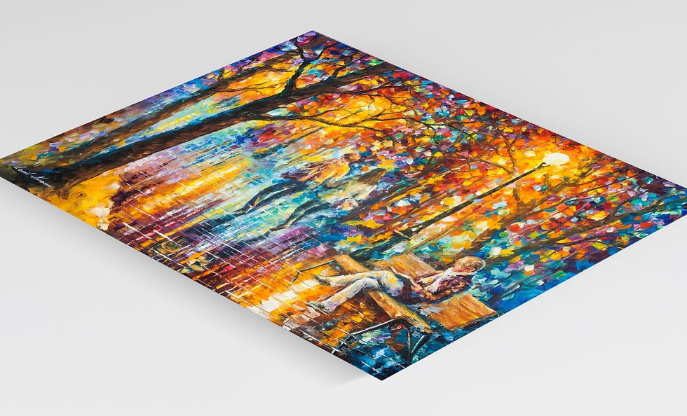 Miniatura: Leonid Afremov,Casal,Parque,quadro,colorido,poster,gravura,replica,canvas,pintura,tela,comprar,copia,fine art,giclée,releitur