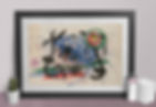 Joan Miró,Amazona,L'amazone,A Amazônia,poster,gravura,reprodução,canvas,replica,releitura,comprar