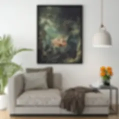 Jean Honoré Fragonard,O Balanço,quadro,poster,replica,gravura,canvas,reprodução,tela,giclee,comprar,fine art