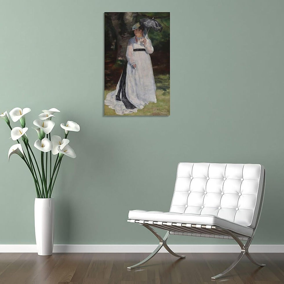 Miniatura: Renoir,A Mulher com um Guarda-Sol,Lise com um guarda-sol,quadro,poster,replica,gravura,canvas,reprodução,comprar,cópia,obra