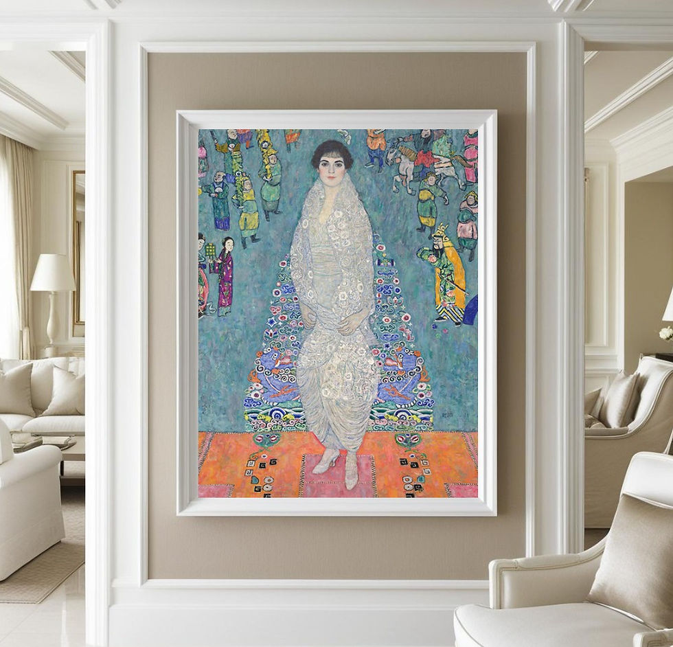 Gustav Klimt - Retrato de Elisabeth Lederer