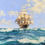Miniatura: Montague Dawson,Veleiro em Alto Mar,poster,gravura,reprodução,canvas,replica,releitura,comprar,fine art,giclée