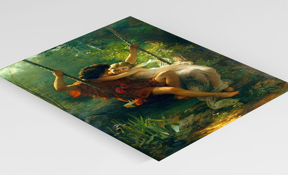 Miniatura: Pierre Auguste Cot,Springtime,Primavera,quadro,poster,gravura,canvas,replica,reprodução,fototela,tela,pintura