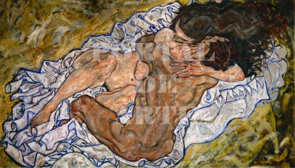 Miniatura: Egon Schiele,O Abraço,The Embrace,Die Umarmung,quadro,poster,gravura,replica,canvas,reprodução,fototela,pintura,tela,comprar