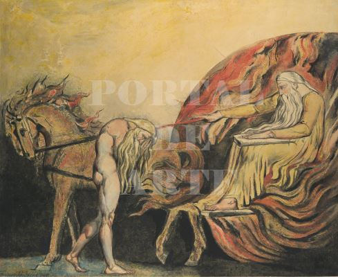 Miniatura: William Blake,Deus Julgando Adão,God Judging Adam,quadro,poster,réplica,canvas,gravura,reprodução,tela,fototela,pintura,compr