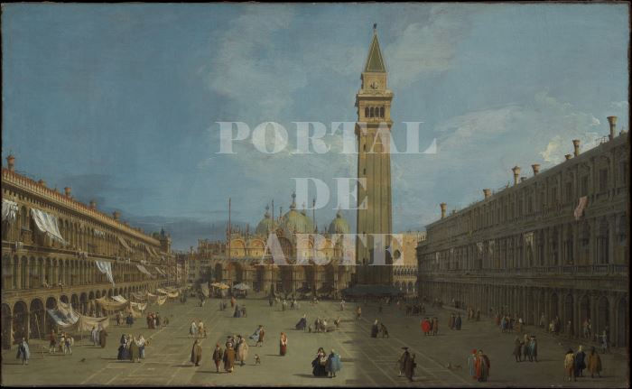 Miniatura: Canaletto,praça São Marcos,piazza san marco,quadro,poster,gravura,replica,canvas,reprodução,tela,pintura,comprar,copia,giclée