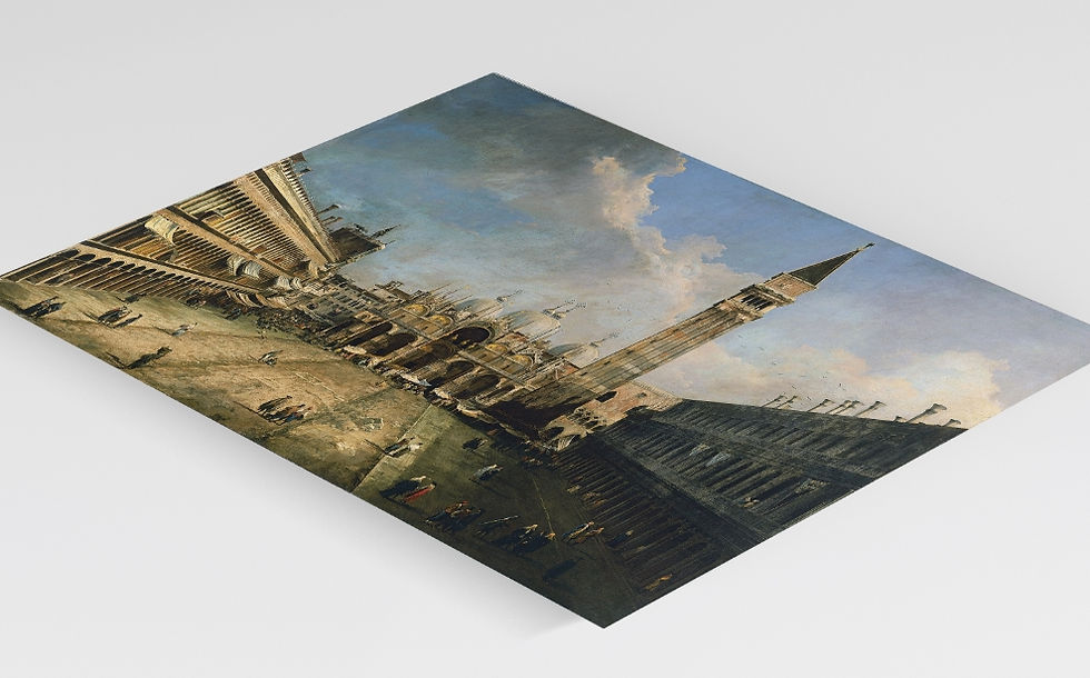 Miniatura: canaletto,Praça São Marcos,Piazza San Marco,quadro,poster,gravura,reprodução,replica,canvas,tela,pintura,comprar,copia,giclée