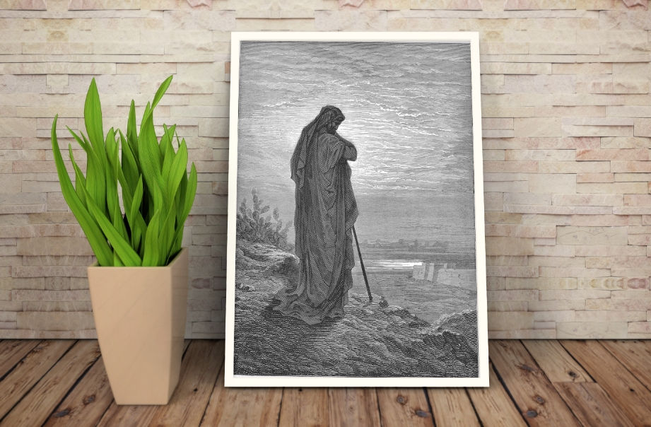 Miniatura: Gustave Doré,Profeta Amós,Biblia,quadro,réplica,reprodução,canvas,poster,gravura,tela,comprar,cópia,fine art,giclée,obra,arte