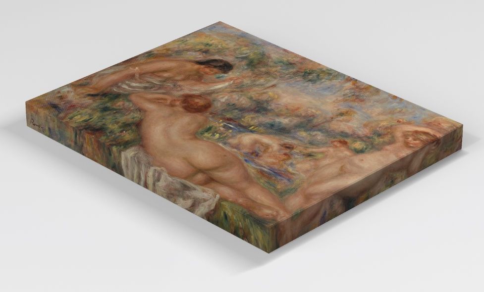 Miniatura: Renoir,Banhistas,bathers,quadro,poster,replica,canvas,gravura,reprodução,tela,pintura,fine art,giclée