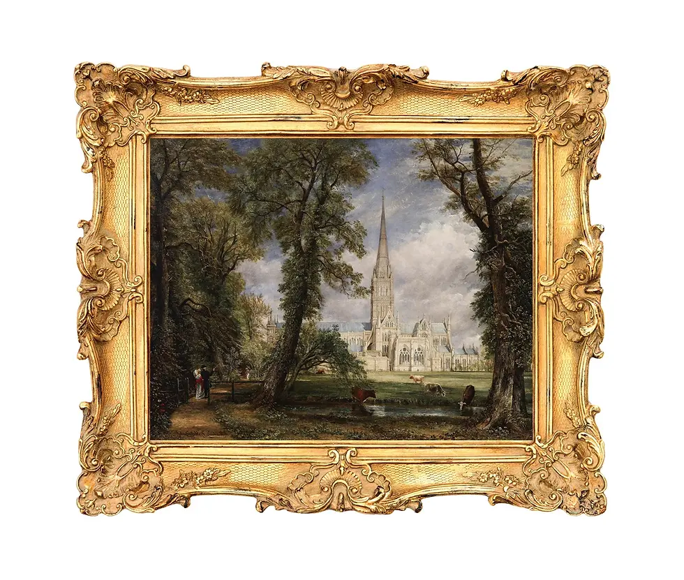 Miniatura: John Constable,A Catedral de Salisbury vista do Jardim do bispo,quadro,canvas,poster,replica,gravura,reprodução,tela,comprar