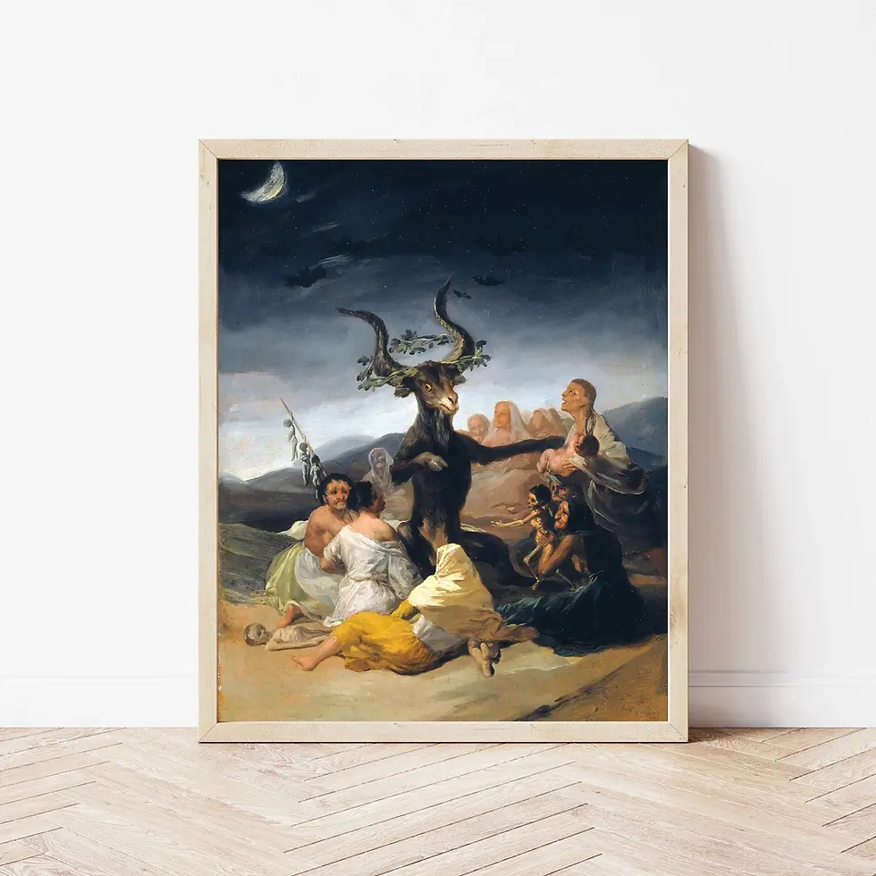 Miniatura: Goya,Sabá das Bruxas,quadro,reprodução,poster,canvas,gravura,replica,fototela,tela,pintura,releitura,comprar