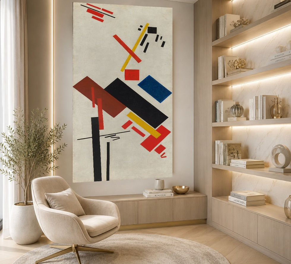 Kazimir Malevich,Casa em Construção,quadro,réplica,reprodução,canvas,poster,gravura,releitura,comprar,cópia,foto,tela,giclée