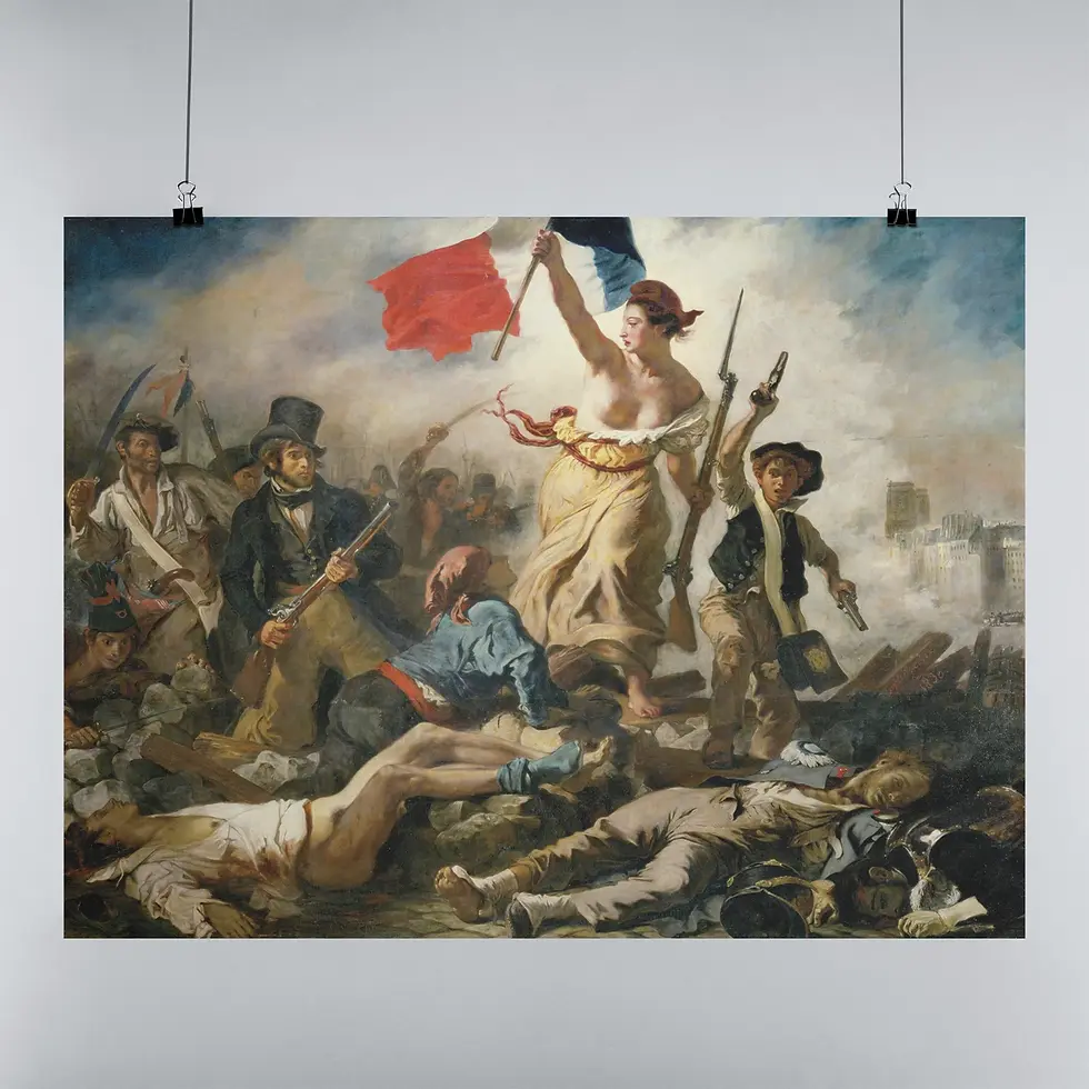 Miniatura: Eugène Delacroix,A Liberdade Guiando o Povo,quadro,poster,canvas,reprodução,gravura,replica,tela,pintura,comprar,copia,fine a