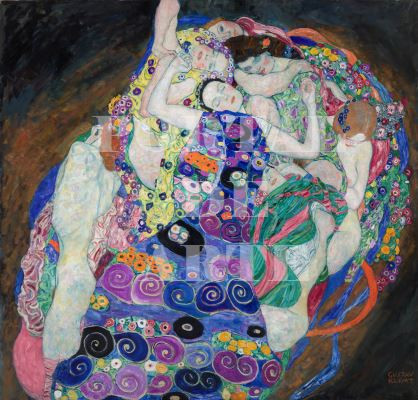 Gustav Klimt | A Virgem | Quadro Réplica | Canvas | Pôster